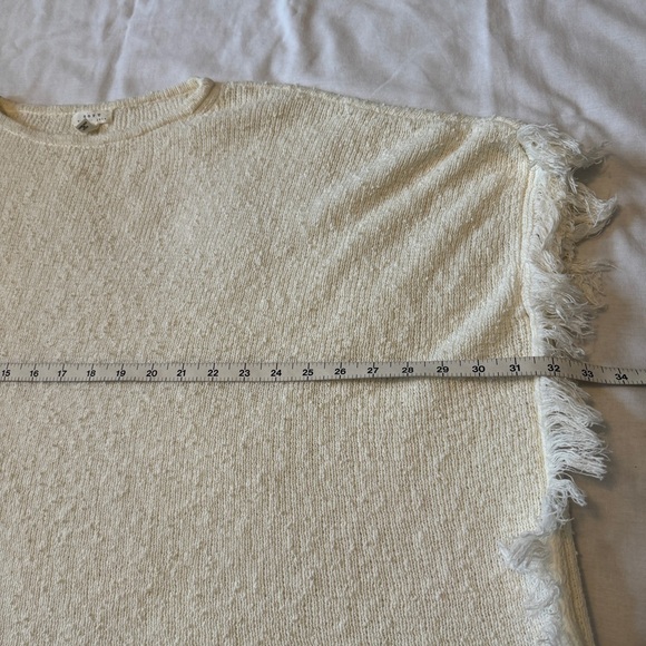 Soft Joie XS Abhay Linen Poncho Sweater ~ Lagenlook Minimalist - Picture 3 of 6